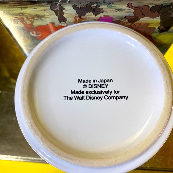 DISNEY STORE EXCLUSIVE 90’s NWT THE JUNGLE BOOK COLLECTIBLE CERAMIC MUG … - Picture 12 of 15